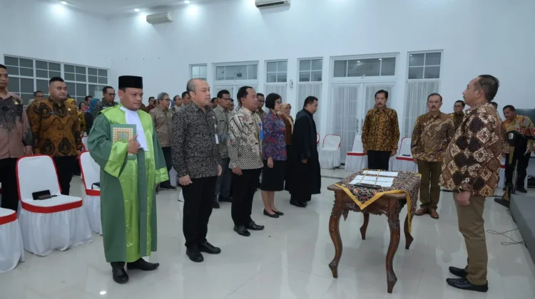 Percepat Layanan Publik, Bupati Karanganyar Lantik 75 Pejabat