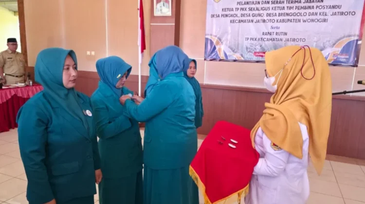Ketua PKK Jatiroto Baru Didorong Perkuat Ketahanan Keluarga