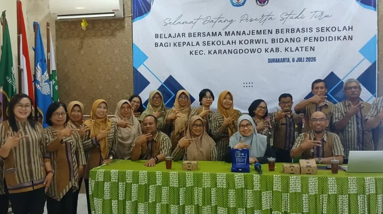 21 Kepala Sekolah Kecamatan Karangdowo Studi Tiru MBS