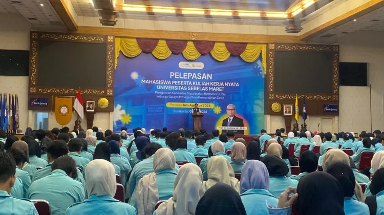 UNS Lepas 2.914 Mahasiswa KKN di Empat Provinsi Pulau Jawa