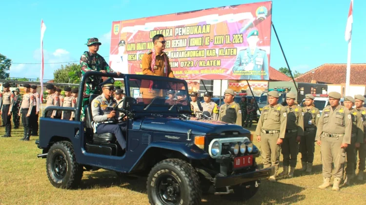 Tingkatkan Kesejahteraan Masyarakat, Pemkab Klaten Dan Kodim Klaten Bangun Desa