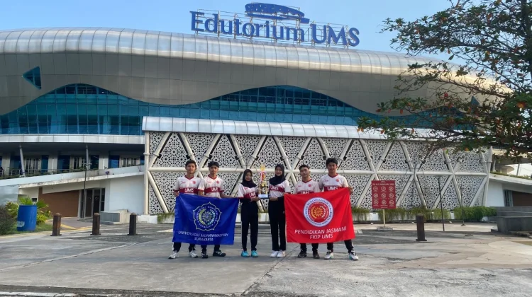 Tim Teaching Senam Penjas UMS Raih Juara 3 Nasional, Inovasikan Senam Irama