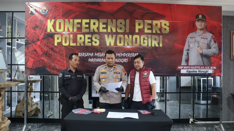 Polisi Dalami Jaringan Sabu Usai Tangkap Pemuda di Eromoko