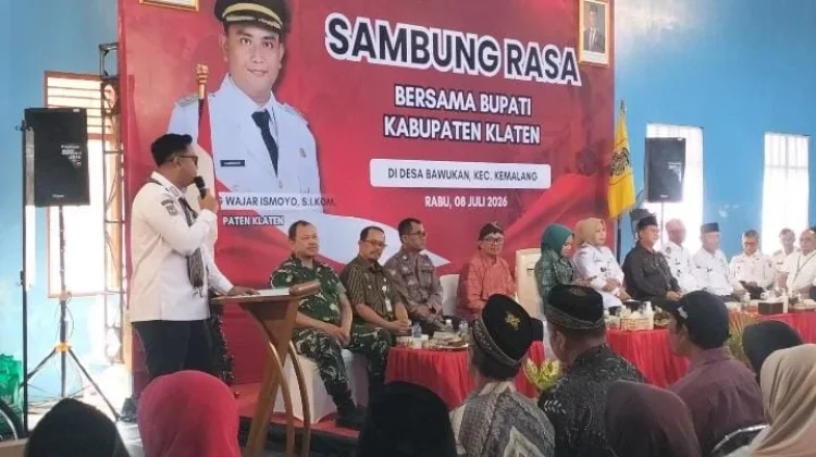 Dorong Sektor Peternakan Desa Bawukan, Bupati Klaten Janji Dampingi BUMdes