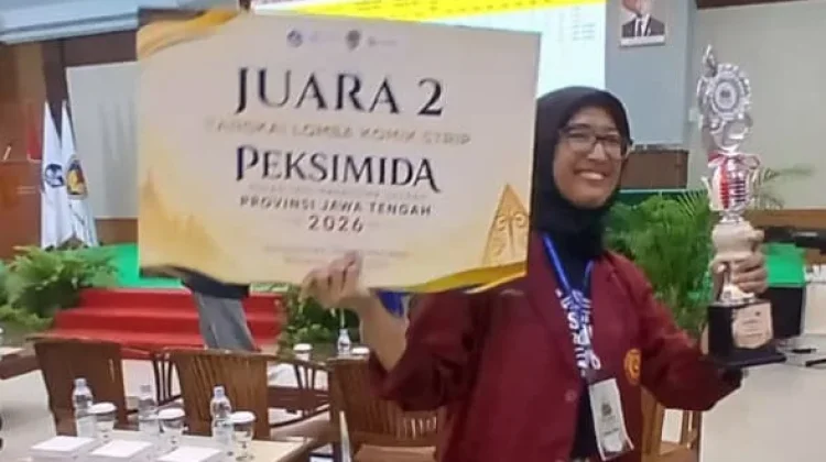 Mahasiswa ISI Surakarta Sabet Juara Komik Strip Peksimida Jateng