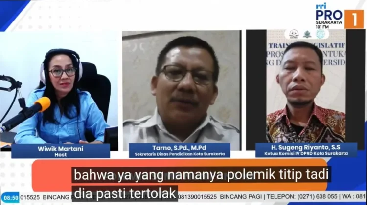 Polemik Domisili SPMB Surakarta, Disdik Pastikan Sistem Gugurkan Data Tak Sesuai