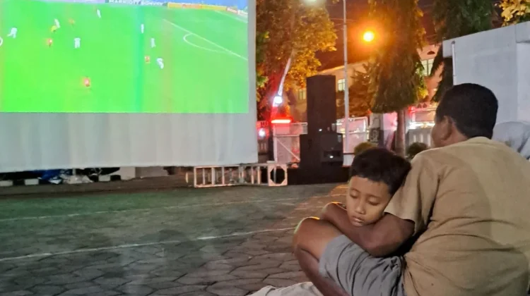 Momen Haru di tengah Nobar