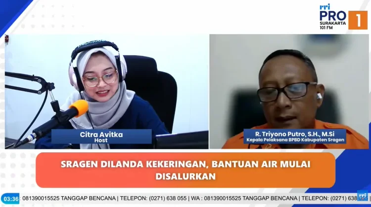 BPBD Sragen Siapkan 500 Tangki Air Bersih Hadapi Kemarau