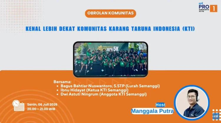 Semanggi Run Sukses, Karang Taruna Semanggi Jadi Inspirasi Pemuda