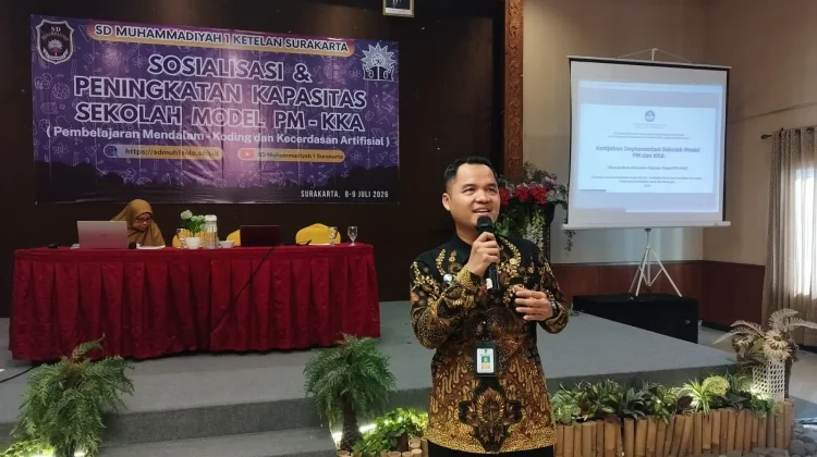 SD Muhammadiyah 1 Solo Jadi Sekolah Model Pembelajaran Mendalam dan AI