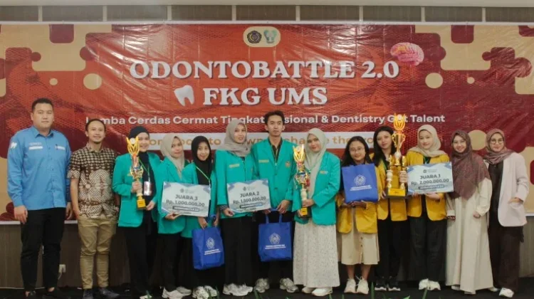 FKG UMS Gelar Odontobattle 2.0, Asah Kompetensi Mahasiswa Kedokteran Gigi