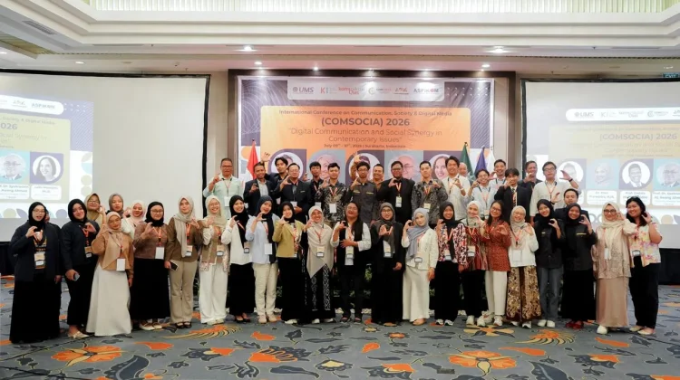 COMSOCIA UMS Hadirkan Akademisi 5 Negara, Perkuat Kolaborasi Riset Internasional