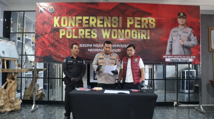 Polres Wonogiri Ringkus Tiga Pelaku Curanmor dalam Sepekan