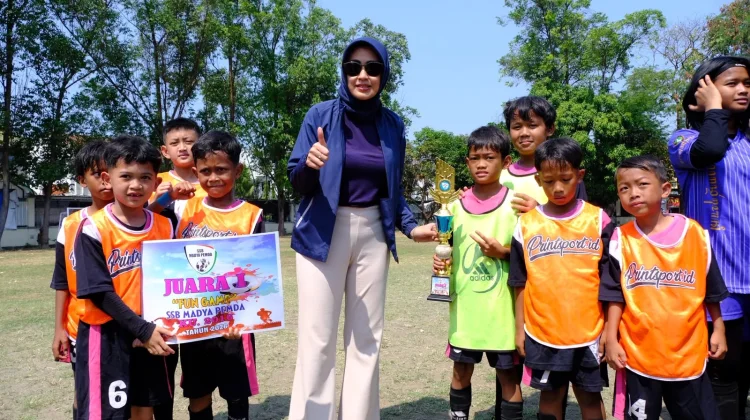 Astrid Apresiasi Fun Game,Turnamen Usia Dini Cetak Bibit Pesepak Bola Berprestasi