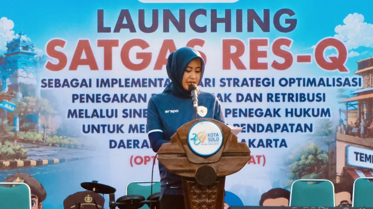 Perkuat Penegakan Pajak, Pemkot Surakarta Luncurkan Satgas Res-Q