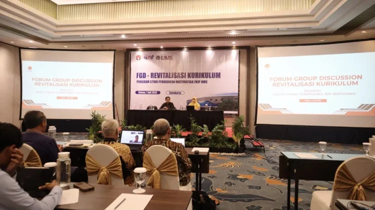 Prodi Pendidikan Matematika UMS Siapkan Kurikulum Adaptif