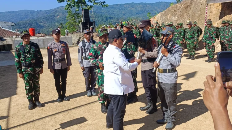 TMMD Sengkuyung Tahap III Bangun Akses Dua Dusun di Jatiroto Wonogiri