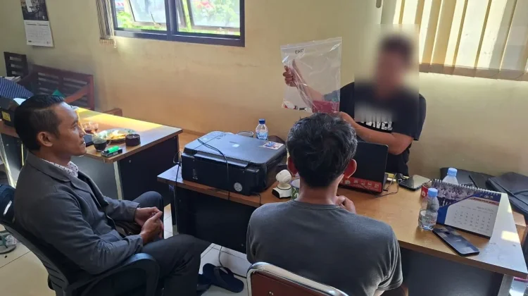 Satresnarkoba Polres Sukoharjo Amankan Pengguna Sabu di Rumah Kontrakan