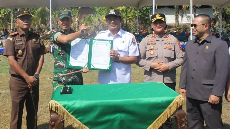 Pembangunan Jalan Program TMMD Tahap III Boyolali Permudah Akses Transportasi