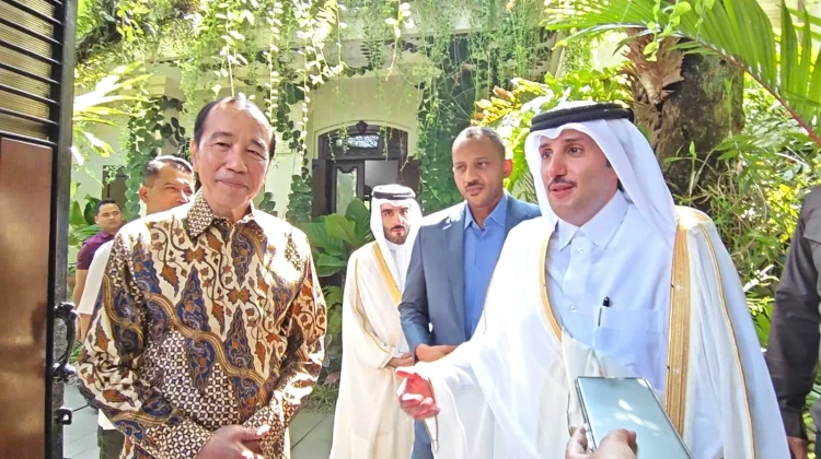 Temui Jokowi di Solo, Dubes Qatar Lakukan ‘Courtesy Call’ - Bahas Situasi Timur Tengah