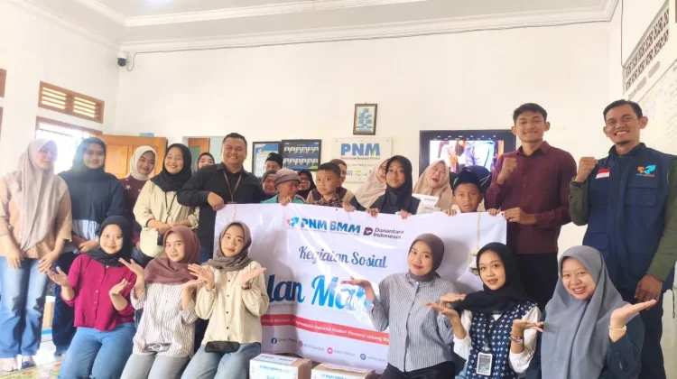 BMM dan PNM Cabang Wonogiri Gandeng SOLOPEDULI Salurkan 46 Paket Keluarga Bahagia
