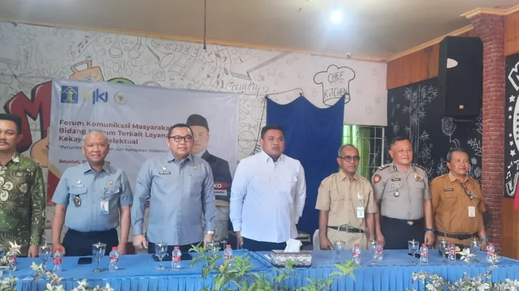 Polsek Mojosongo Kawal Forkomhum Bersama DPR RI dan Kemenkum Jateng