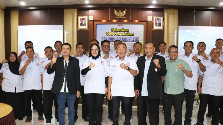 Kapolres Sragen Resmi Nahkodai PBVSI, Targetkan Prestasi di Kancah Nasional