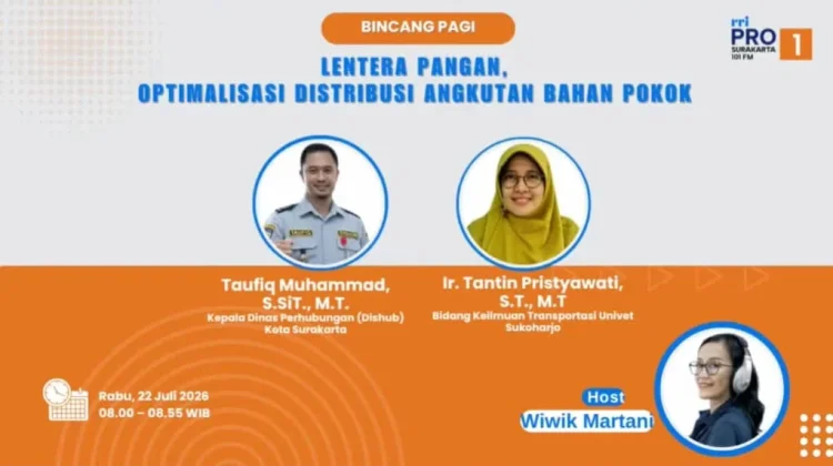 Dishub Surakarta Tata Distribusi Sembako melalui Program Lentera Pangan