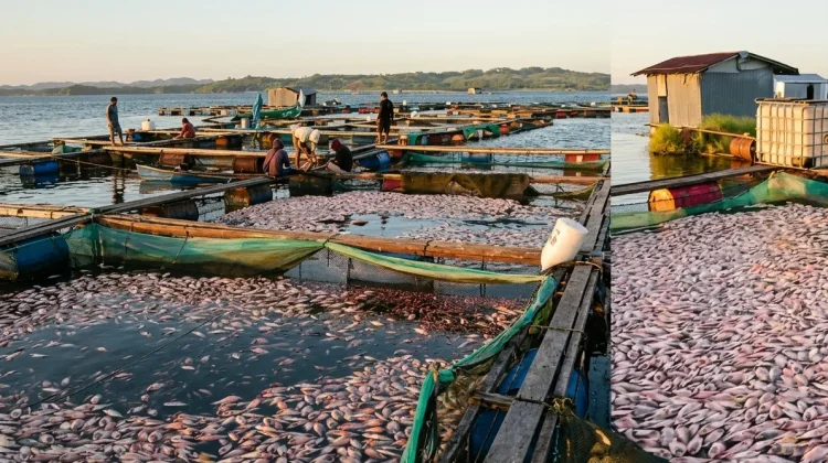 Fenomena Upwelling Landa WKO, Petani Rela Tak Tidur Siaga Demi Geser Keramba