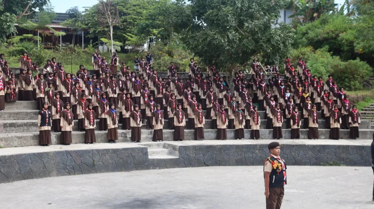 SMA IT Nur Hidayah Sukoharjo Gelar Perkemahan Penerimaan Tamu Ambalan XII