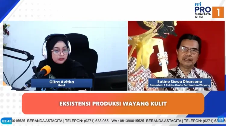 Pengrajin Wayang Kulit Bertahan di tengah Lesunya Permintaan
