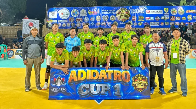 Spirit Pemuda Sragen Gelar Turnamen Voli "ADIDATRO Trobayan Cup I" Door Prize Mobil