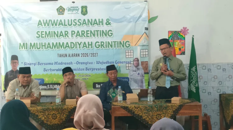 Perkuat Karakter, MI Muhammadiyah Grinting Boyolali Gelar Seminar Parenting
