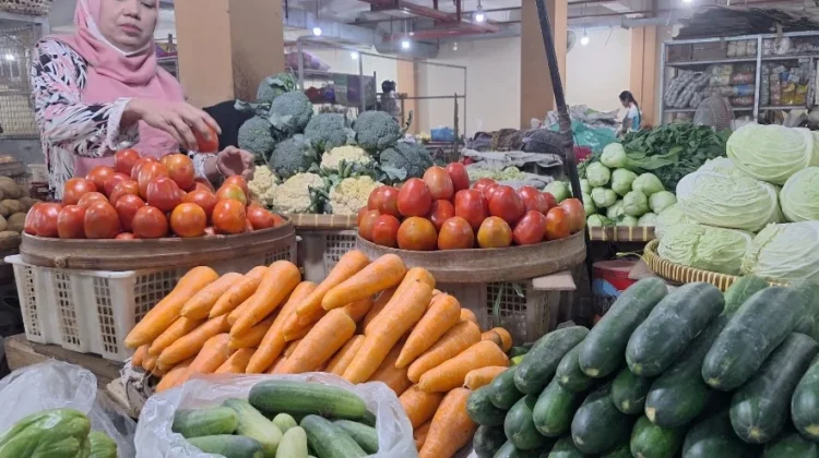 Harga Sayuran dan di Pasar Legi Solo Melonjak akibat Pasokan Berkurang