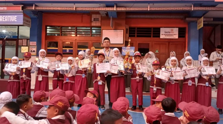 Siswa SD Muh1 Solo, Raih Berbagai Gelar Juara pada Awal Tahun Ajaran Baru