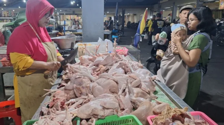 Banyak Hajatan, Harga Daging Ayam dan Telur di Kota Solo Terus Naik