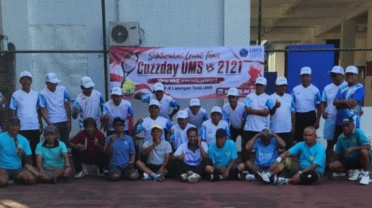Silaturahmi lewat Tenis, UMS Gelar Tenis Cuzzday bersama Orang Tua Mahasiswa