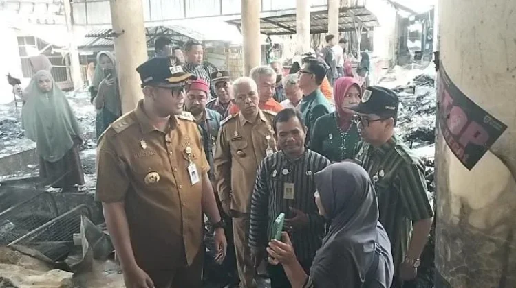 Pasca Kebakaran Pasar Bayat, Pemkab Prioritaskan Pemulihan Aktivitas Pedagang