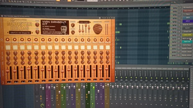 Plugin Kendang di FL Studio Permudah Produksi Musik Dangdut Modern