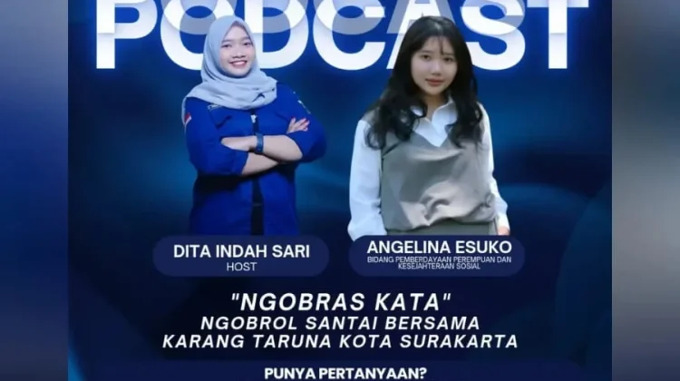 Karang Taruna Surakarta Hadirkan Podcast "Ngobras Kata", Bahas Isu Sosial Perempuan