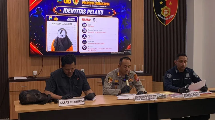 ART di Solo Ditangkap, Gasak Uang dan Emas Majikan hingga Ratusan Juta Rupiah