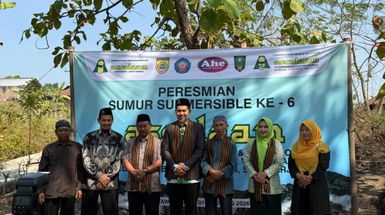 LZIS Assalaam Resmikan Sumur Assalaam ke-6 di Jarum, Kedungjambal, Tawangsari