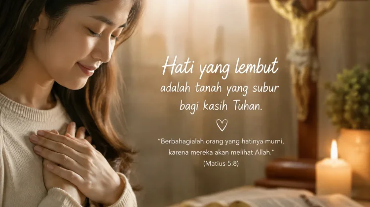 Menjaga Hati agar Tetap Lembut Sesuai Ajaran Katolik