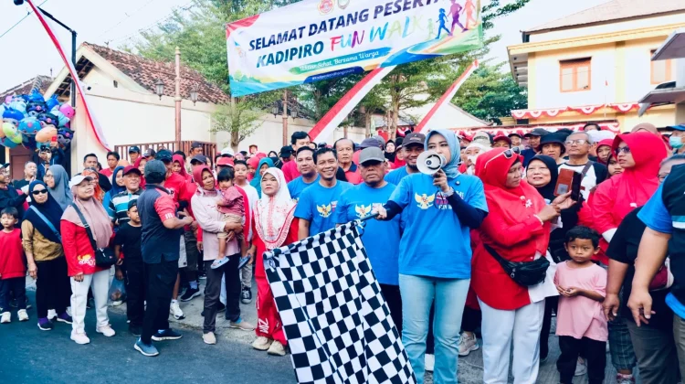 Lepas Kadipiro Fun Walk, Astrid Apresiasi Sinergi Karang Taruna dan Kelurahan