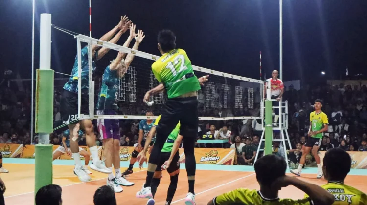Turnamen Voli Kampung di Sragen Rasa Proliga, Bertabur Bintang-Berhadiah Mobil