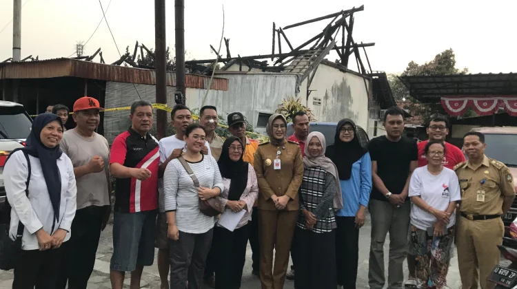 Korban Kebakaran Aspol Panularan Berharap Bantuan Sewa Rumah