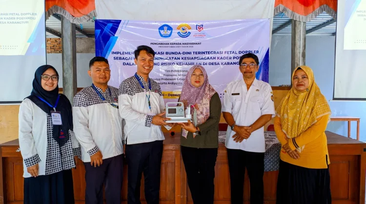 Pengabdian Masyarakat UDB, Implementasi Aplikasi BUNDA-DINI di Desa Karangturi
