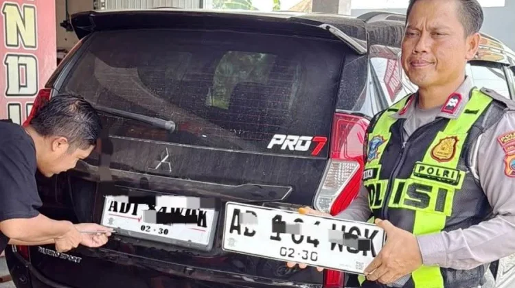 Viral Pajero Sragen Gunakan Pelat Tak Senonoh Berujung Tilang, Pemilik Minta Maaf