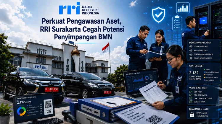 Perkuat Pengawasan Aset, RRI Surakarta Cegah Potensi Penyimpangan BMN