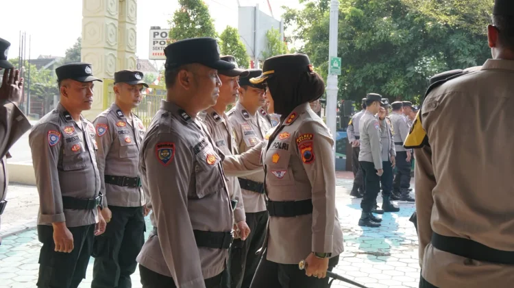 Pimpin Apel, Kapolres Sragen Minta Bhabinkamtibmas Aktif Pantau Medsos